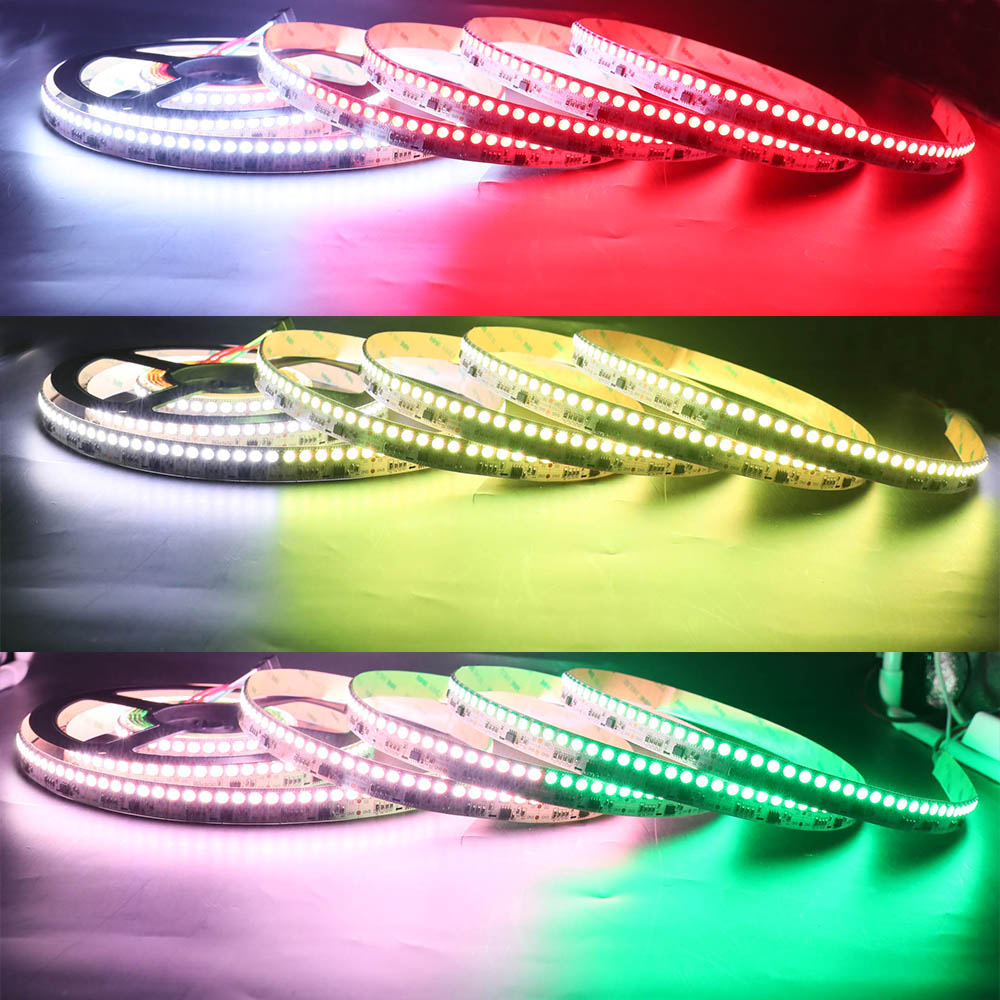 DC24V WS2814 External IC RGBW 16.4Ft 720LEDs High Density Optional Digital Addressable LED Strip Lights DC24V WS2814 External IC RGBW 16.4Ft 720LEDs High Density Optional Digital Addressable LED Strip Lights